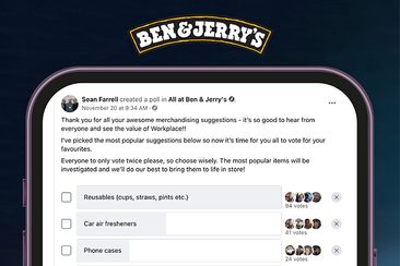 Giám đốc BEN & JERRY'S cảm thán: Chúng tôi choáng ngợp bởi những thay đổi mà không gian làm việc số mang lại
