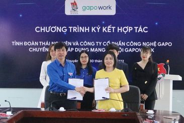 GapoWork hỗ trợ Tỉnh đoàn Thái Nguyên chuyển đổi số