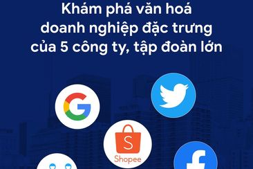 Khám phá văn hóa doanh nghiệp đặc trưng của 5 "ông lớn" trong ngành thương mại điện tử và công nghệ