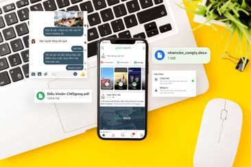 Làm việc nhanh hơn nhờ ứng dụng chat trên GapoWork