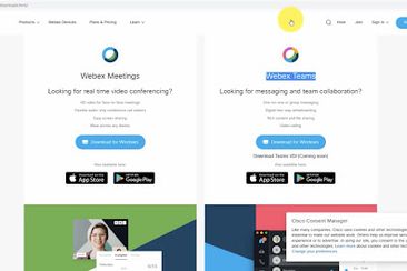 Tổng hợp các tính năng của phần mềm webex