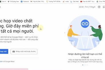 Review chi tiết về phần mềm google meet