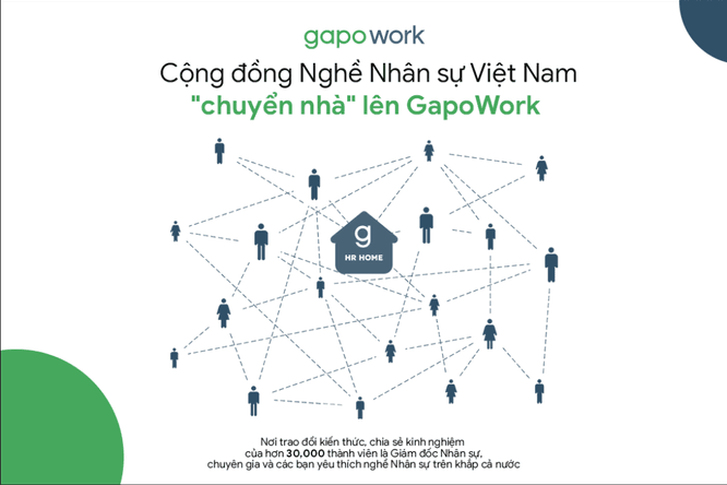 Cộng đồng Nghề Nhân sự Việt Nam "chuyển nhà" lên GapoWork