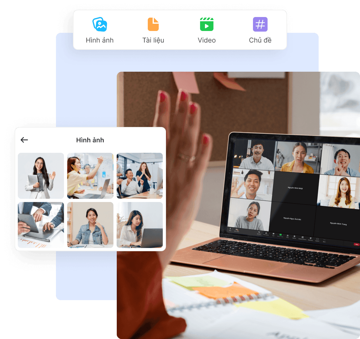 Giao tiếp, phối hợp và trao đổi công việc