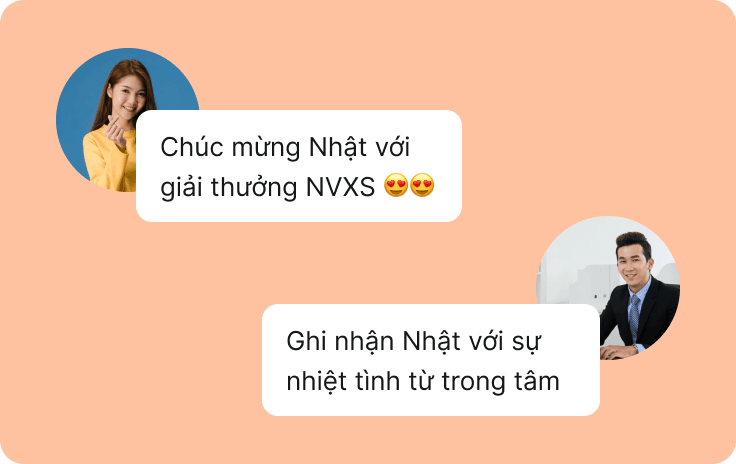 Ghi nhận thành tích các cá nhân và thúc đẩy động lực.