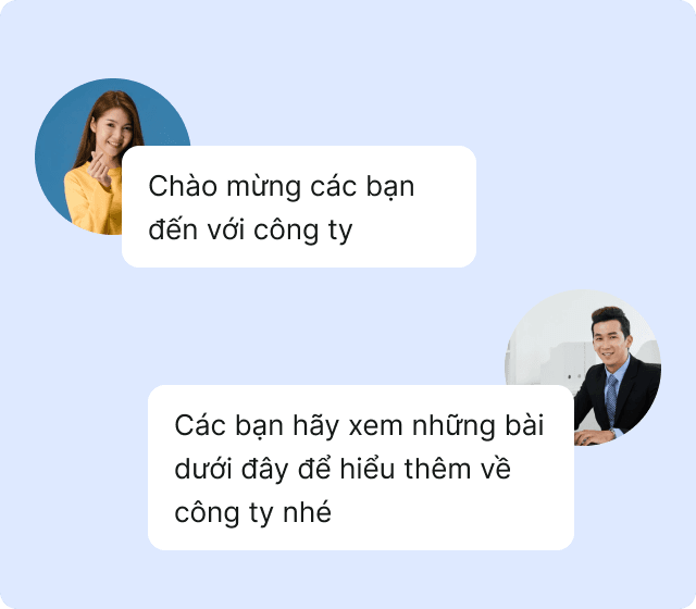 Có thể tạo nhóm chat riêng cho từng đợt tuyển dụng trên GapoWork.