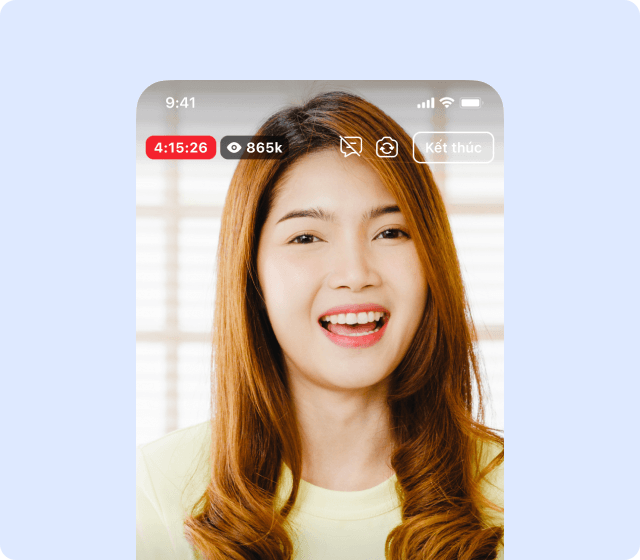 Tổ chức các chương trình đào tạo và hoạt động tập thể giữa các chi nhánh/ công ty con… qua tính năng Livestream, Call Video HD.