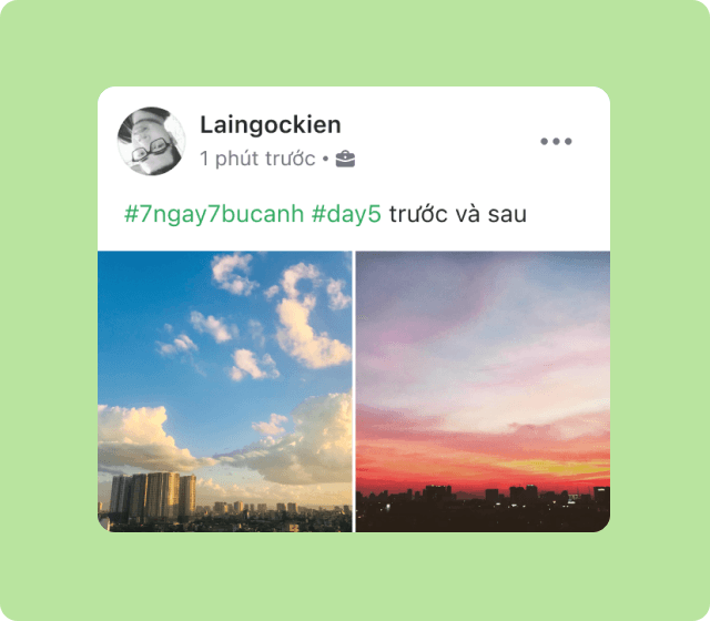 Tổ chức hoạt động nội bộ cho từng bộ phận, ghi lại dấu ấn và chia sẻ bằng bài Post với hình ảnh, video HD trên Bảng tin…