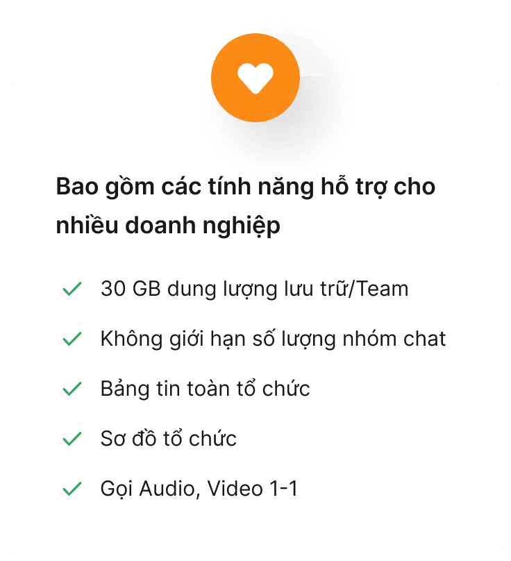 GapoWork miễn phí hoàn toàn gói cơ bản