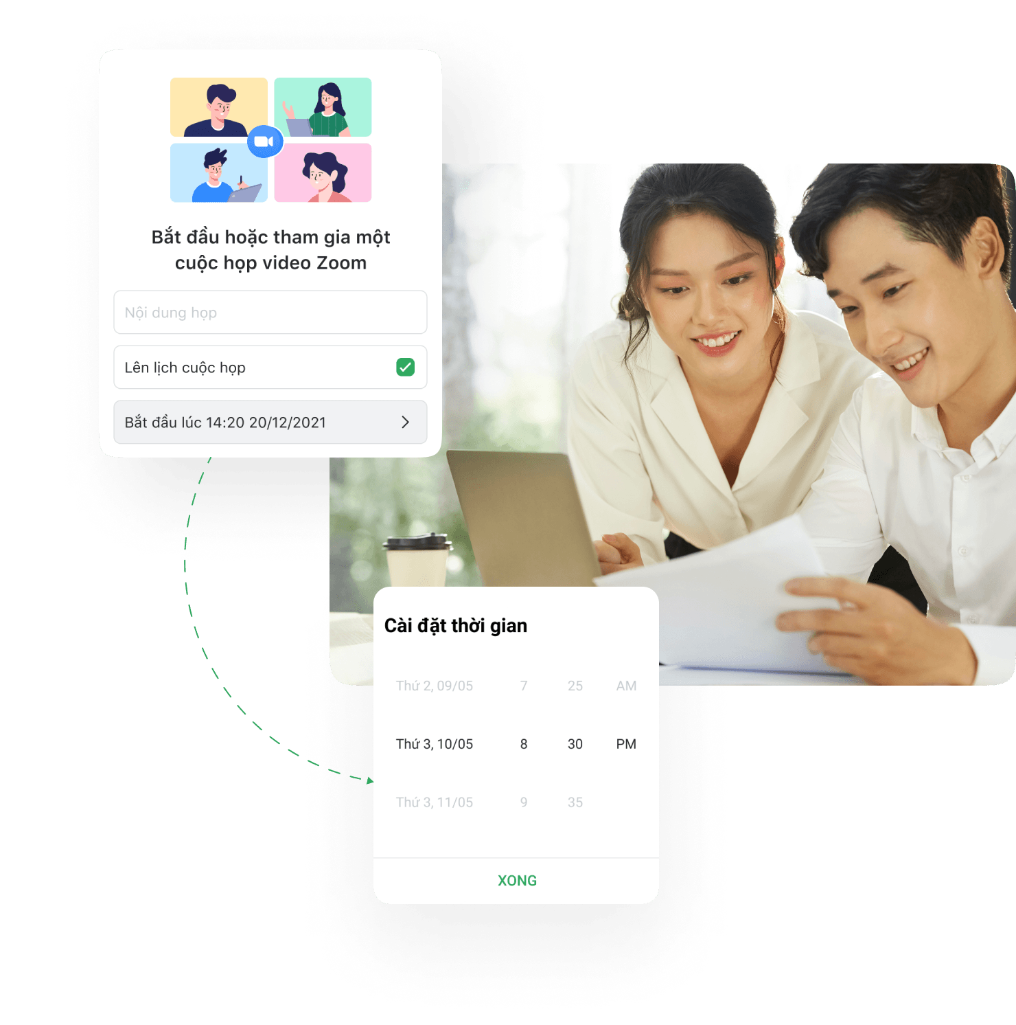Lập kế hoạch cuộc họp thông minh