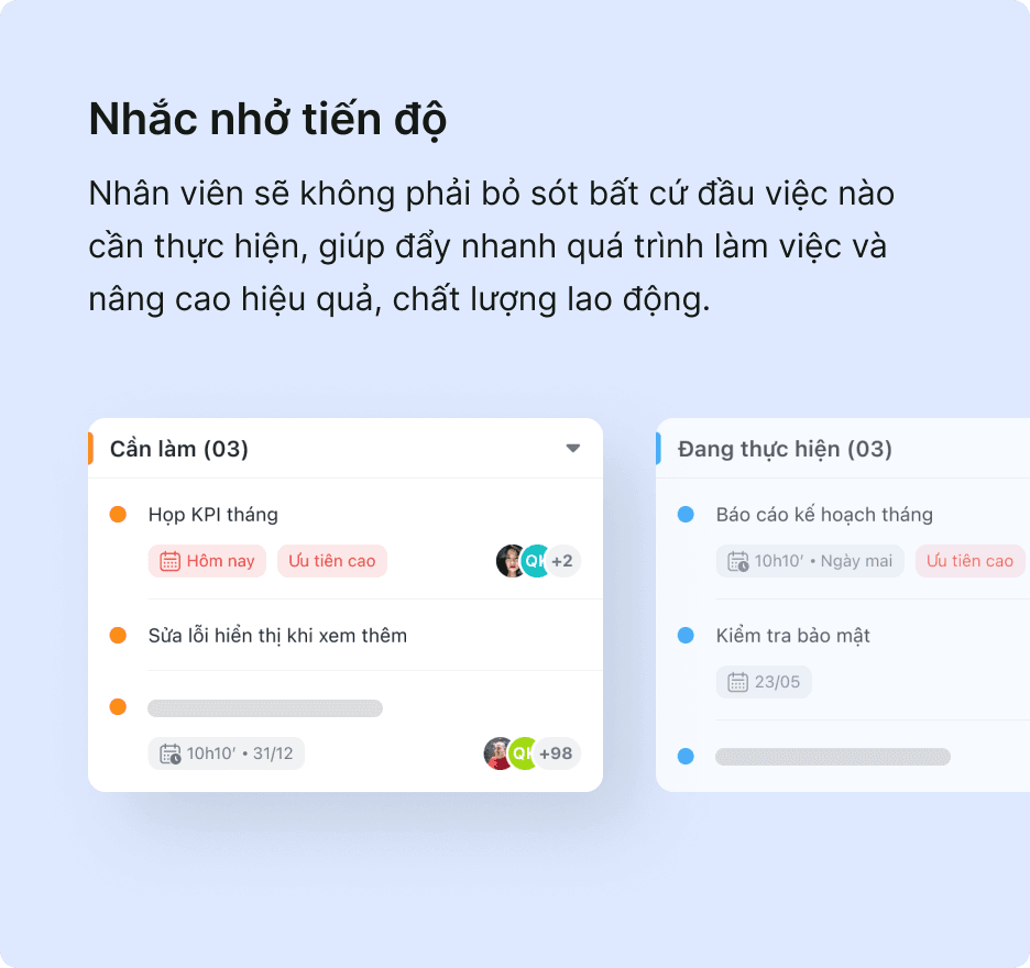 Quản lý công việc cá nhân