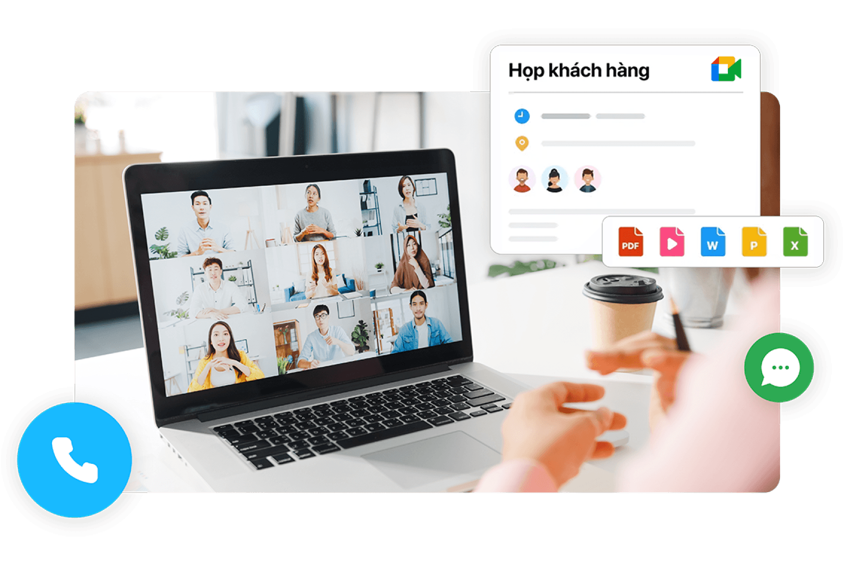 2. Giao tiếp, trao đổi công việc đa phương thức