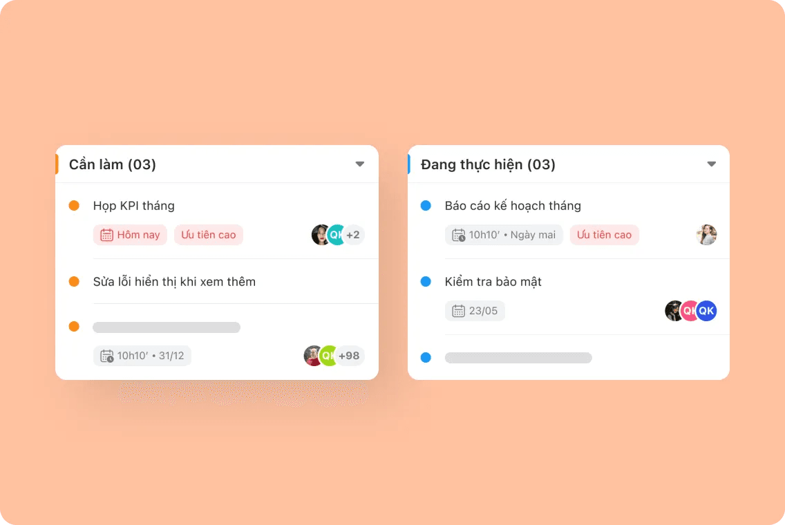 Quản lý công việc