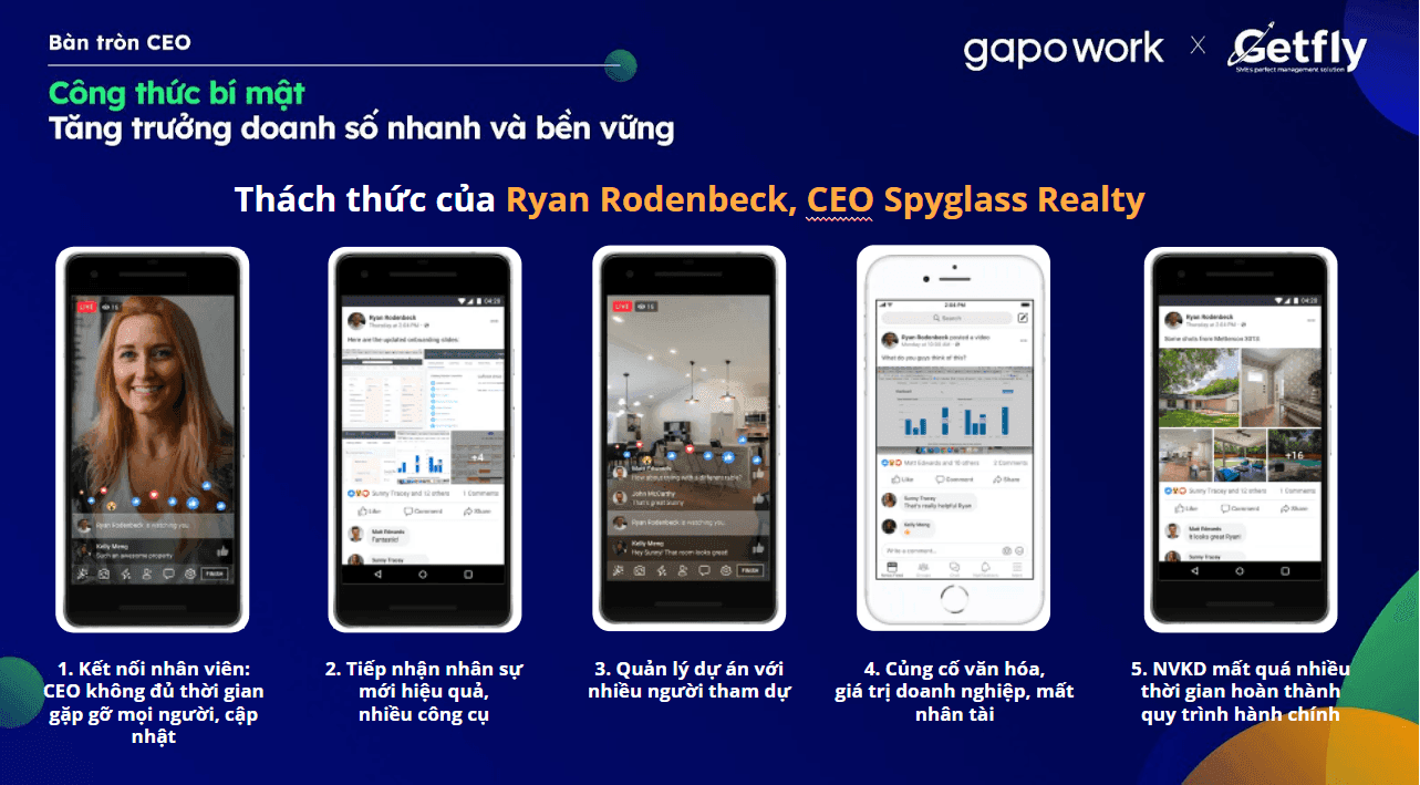 GapoWork cùng Getfly tổ chức thành công Bàn tròn CEO: Công thức bí mật tăng trưởng doanh số nhanh và bền vững - Ảnh 2