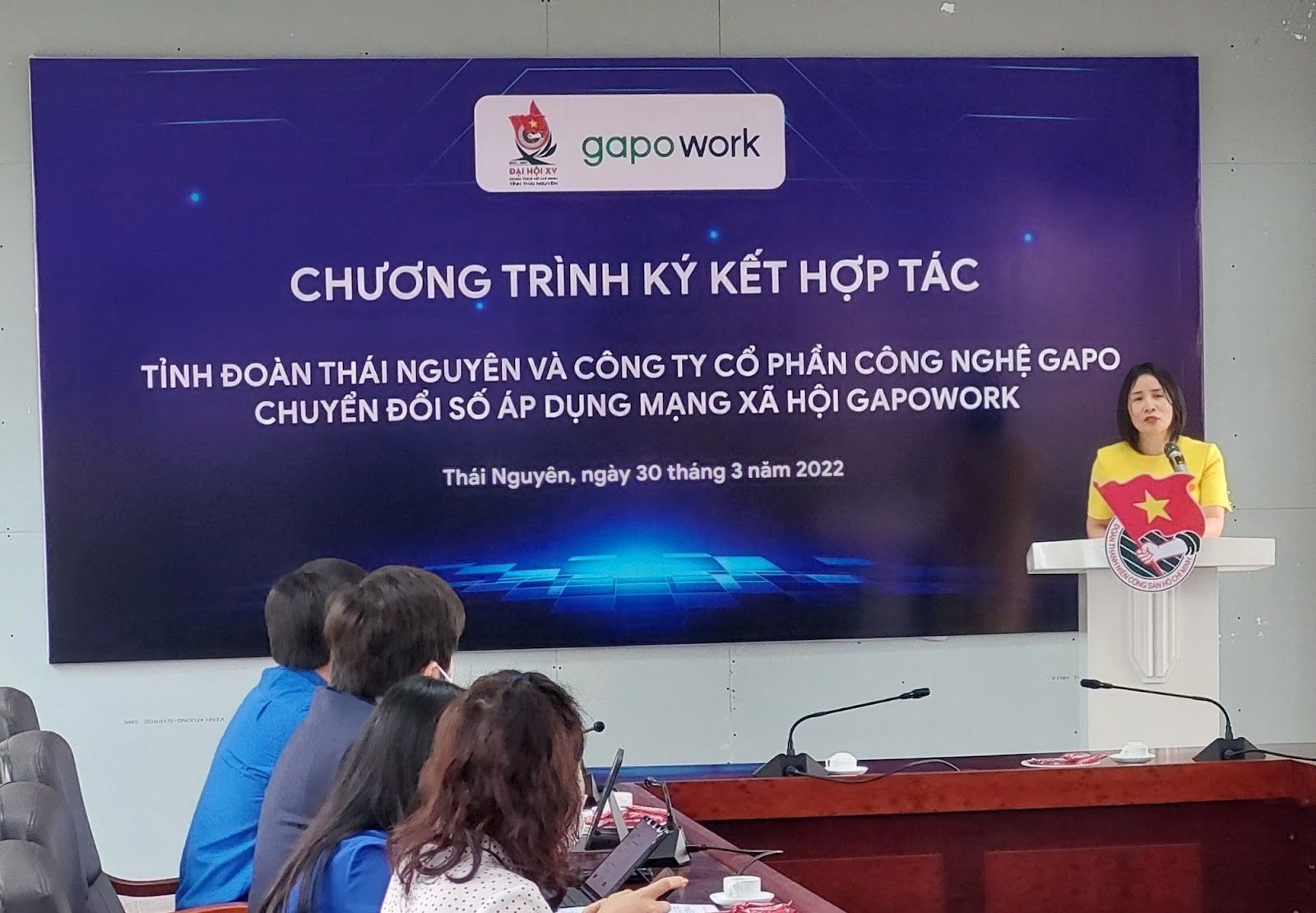 GapoWork hỗ trợ Tỉnh đoàn Thái Nguyên chuyển đổi số - Ảnh 2