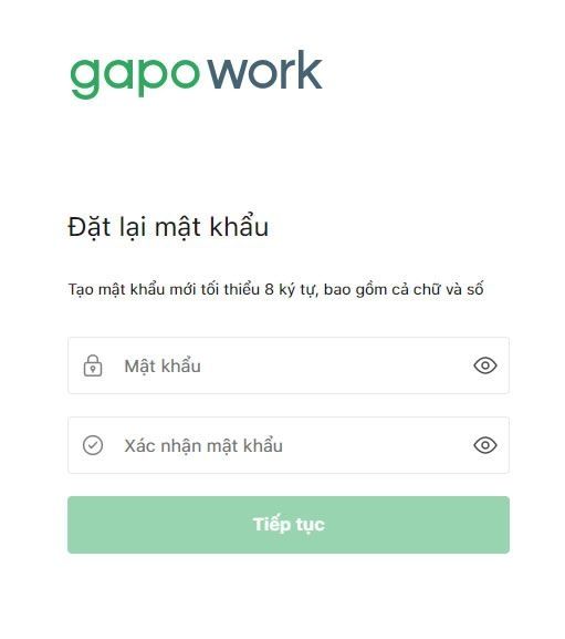 Làm thế nào để đăng nhập nếu quên mật khẩu GapoWork? - Ảnh 3